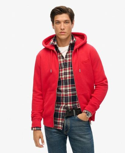 Men's Essential Kapuzenjacke mit Logo - Größe: S - Superdry - Modalova