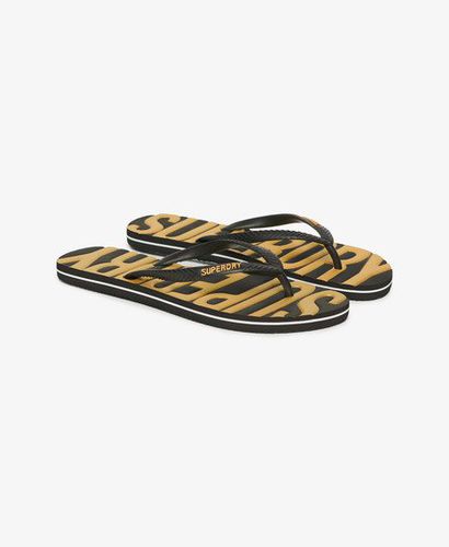 Damen Vegane Vintage Flip-Flops - Größe: 7-8 - Superdry - Modalova