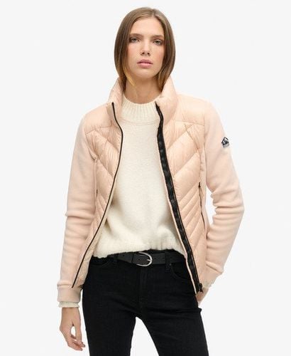 Women's Storm Fleece Jacket Beige / Frappe Beige - Size: 10 - Superdry - Modalova