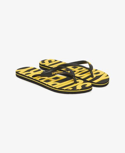 Women's Vintage Flip Flops Black - Size: L - Superdry - Modalova