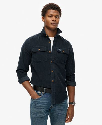 Herren Workwear Hemd aus Cord - Größe: S - Superdry - Modalova