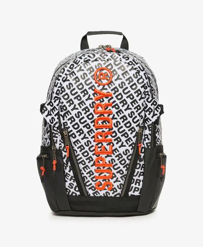 Women's Tarp All Over Print Rucksack White / Optic Aop - Size: 1SIZE - Superdry - Modalova