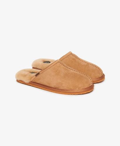 Men's Suede Mule Slippers Brown / Tan - Size: 10-11 - Superdry - Modalova