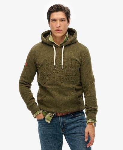 Herren Hoodie mit Geprägter Archive-Grafik - Größe: M - Superdry - Modalova