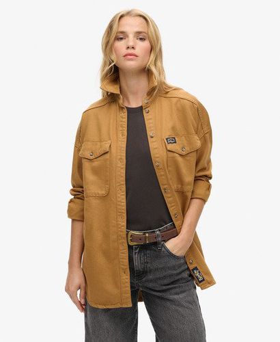 Damen Denim-Hemdjacke, Größe: 40 - Größe: 40 - Superdry - Modalova