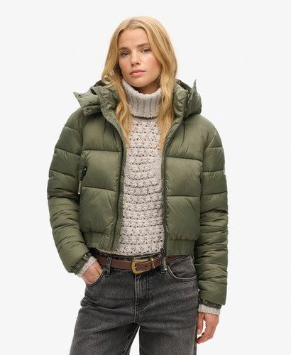 Women's Kurze Fuji Kapuzenjacke - Größe: 44 - Superdry - Modalova