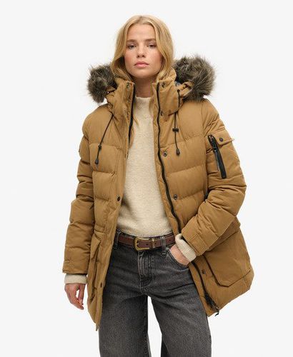 Women's Mikrofaser Expedition Parka - Größe: 36 - Superdry - Modalova