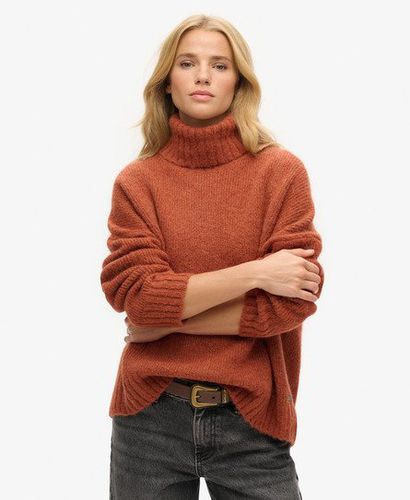 Women's Grobgestrickter Studios Rollkragenpullover - Größe: 42 - Superdry - Modalova