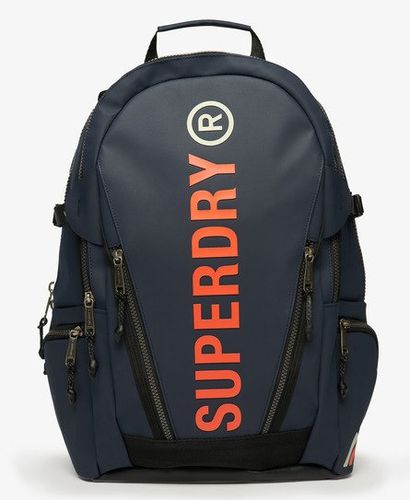 Ladies Tarp Rucksack, Navy Blue and Orange - Superdry - Modalova