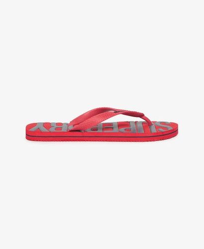 Men's Vintage Flip Flops Red / Varsity Red - Size: S - Superdry - Modalova