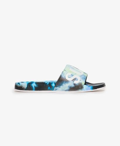 Women's Tie Dye Vegan Sliders Multiple Colours / Multicolour Tie Dye - Size: S - Superdry - Modalova