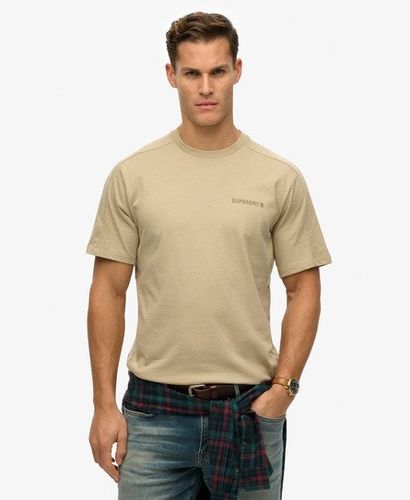 Men's Tech Relaxed T-shirt Brown / Stonewash Taupe Brown - Size: XL - Superdry - Modalova