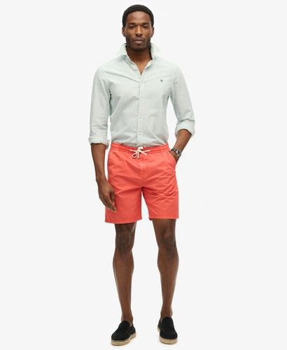 Men's Essentials Walk Shorts Red / Rose Red - Size: XL - Superdry - Modalova