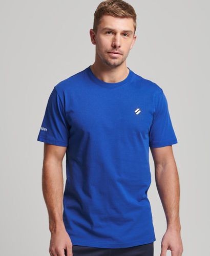 Herren Sport Lässiges Kurzarm-T-Shirt aus Bio-Baumwolle - Größe: S - Superdry - Modalova