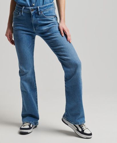 Damen Röhrenjeans mit Mittlerer Leibhöhe - Größe: 30/33 - Superdry - Modalova