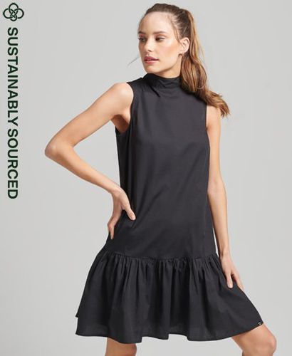 Women's Woven Mini Dress Black - Size: 8 - Superdry - Modalova