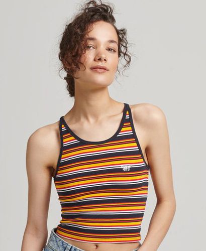 Women's Vintage Cali Stripe Vest / Stripe - Size: 12 - Superdry - Modalova