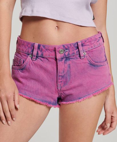 Women's Washed Hot Shorts Pink / Pink Wash - Size: 28 - Superdry - Modalova