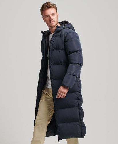 Men's Extra Long Puffer Coat / Eclipse - Size: M - Superdry - Modalova