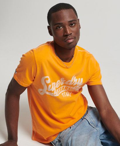 Men's Limited Edition Vintage 04 Rework Classic T-Shirt Orange / Jaffa Orange - Size: S - Superdry - Modalova