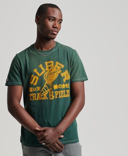 Men's Limited Edition Vintage 06 Rework Classic T-Shirt Green / Enamel Green - Size: S - Superdry - Modalova