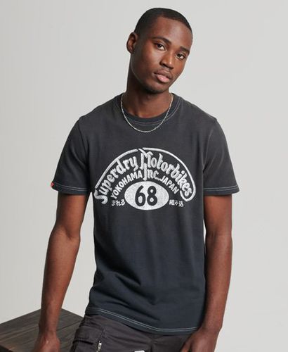 Herren Klassisches Limited Edition Vintage 07 Rework T-Shirt mit Logo Druck, Größe: S - Superdry - Modalova