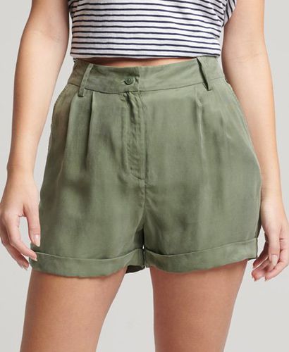 Damen Cupro-Shorts, Größe: 40 - Superdry - Modalova