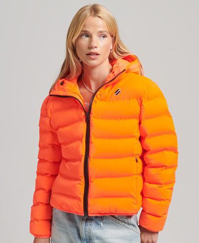 Women's All Seasons Padded Jacket Orange / Hyper Fire Coral - Size: 16 - Superdry - Modalova