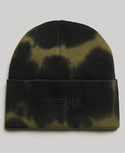 Women's Colour Block Dyed Beanie, Green and Black - Size: 1SIZE - Superdry - Modalova