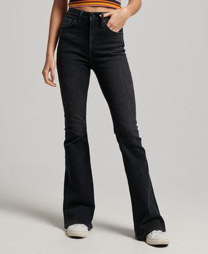 Women's Jeans aus Bio-Baumwolle mit Ausgestelltem Bein und Hohem Bund - Größe: 28/30 - Superdry - Modalova