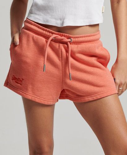 Women's Jersey-Shorts mit Aufgesticktem Vintage-Logo - Größe: 36 - Superdry - Modalova