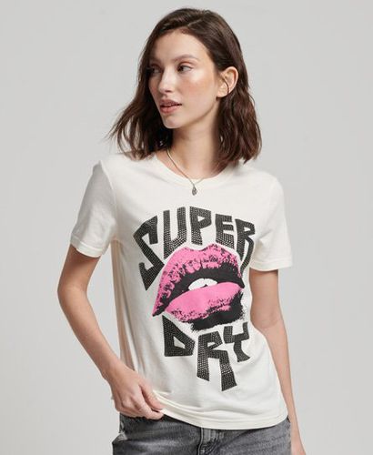 Women's Lo-Fi Poster T-Shirt - Größe: 36 - Superdry - Modalova