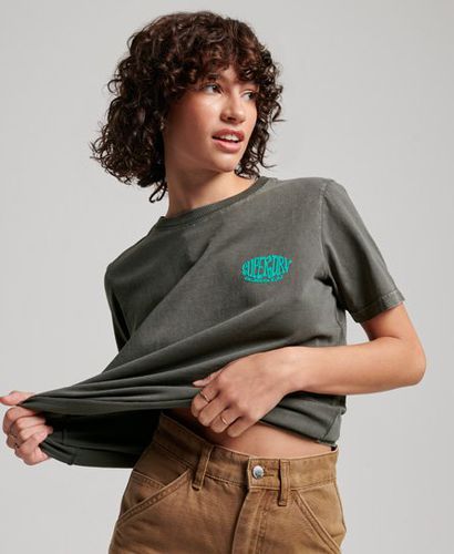 Damen Vintage Ethno Surf T-Shirt - Größe: 38 - Superdry - Modalova