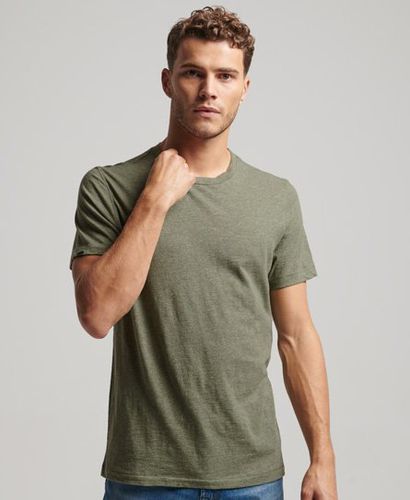 Men's Men's Classic Slub T-Shirt, Green, Size: Xxl - Superdry - Modalova