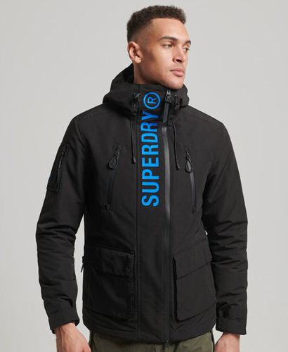 Men's Ultimate SD Windcheater Jacket Black / Black/Blue Bay - Size: M - Superdry - Modalova