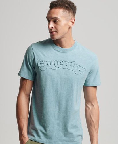 Herren Klassisches Cooper T-Shirt mit Prägung - Größe: Xxxl - Superdry - Modalova
