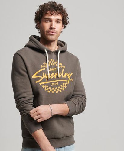 Men's Vintage Shapers & Makers Hoodie Black / Vintage Black - Size: S - Superdry - Modalova