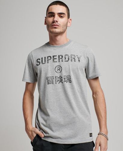 Herren Vintage Corporate Logo T-Shirt - Größe: L - Superdry - Modalova