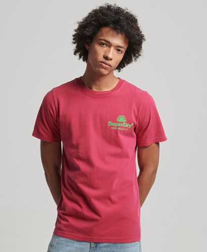 Men's Vintage Venue T-Shirt in Neonfarben - Größe: L - Superdry - Modalova