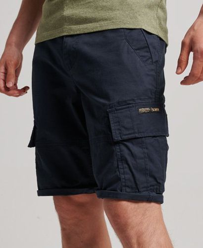 Men's Organic Cotton Core Cargo Shorts Navy / Eclipse Navy - Size: 28 - Superdry - Modalova