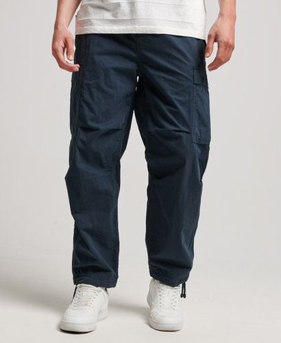 Men's Parachute Grip Trousers Navy / Midnight Navy - Size: 38/32 - Superdry - Modalova