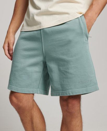 Men's Essential Overdyed Shorts / Tourmaline Blue - Size: Xxl - Superdry - Modalova