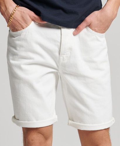 Men's Vintage Straight Shorts White / Rockwood Vintage White - Size: 28 - Superdry - Modalova
