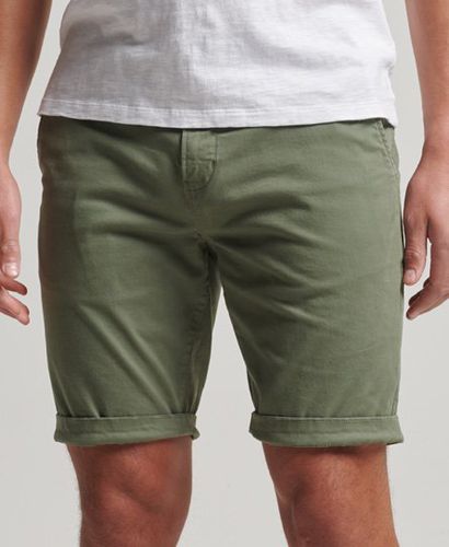 Men's Core Chino Shorts Green / Thyme - Size: 30 - Superdry - Modalova