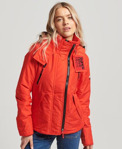 Women's Mountain SD-Windcheater Jacket Red / High Risk Red - Size: 8 - Superdry - Modalova