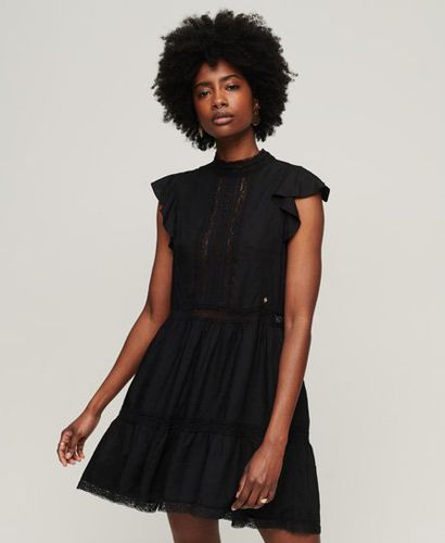 Women's Studios Lace Mix Dress - Size: 10 - Superdry - Modalova