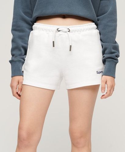 Women's Vintage Jersey Shorts White / Optic - Size: 16 - Superdry - Modalova