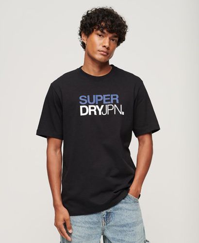 Men's Logo Print Oversized T-Shirt - Size: L - Superdry - Modalova