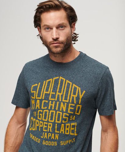 Herren Copper Label Workwear T-Shirt - Größe: L - Superdry - Modalova