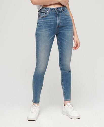 Women's Organic Cotton Vintage Mid Rise Skinny Jeans Blue / Salem Mid Blue - Size: 25/32 - Superdry - Modalova